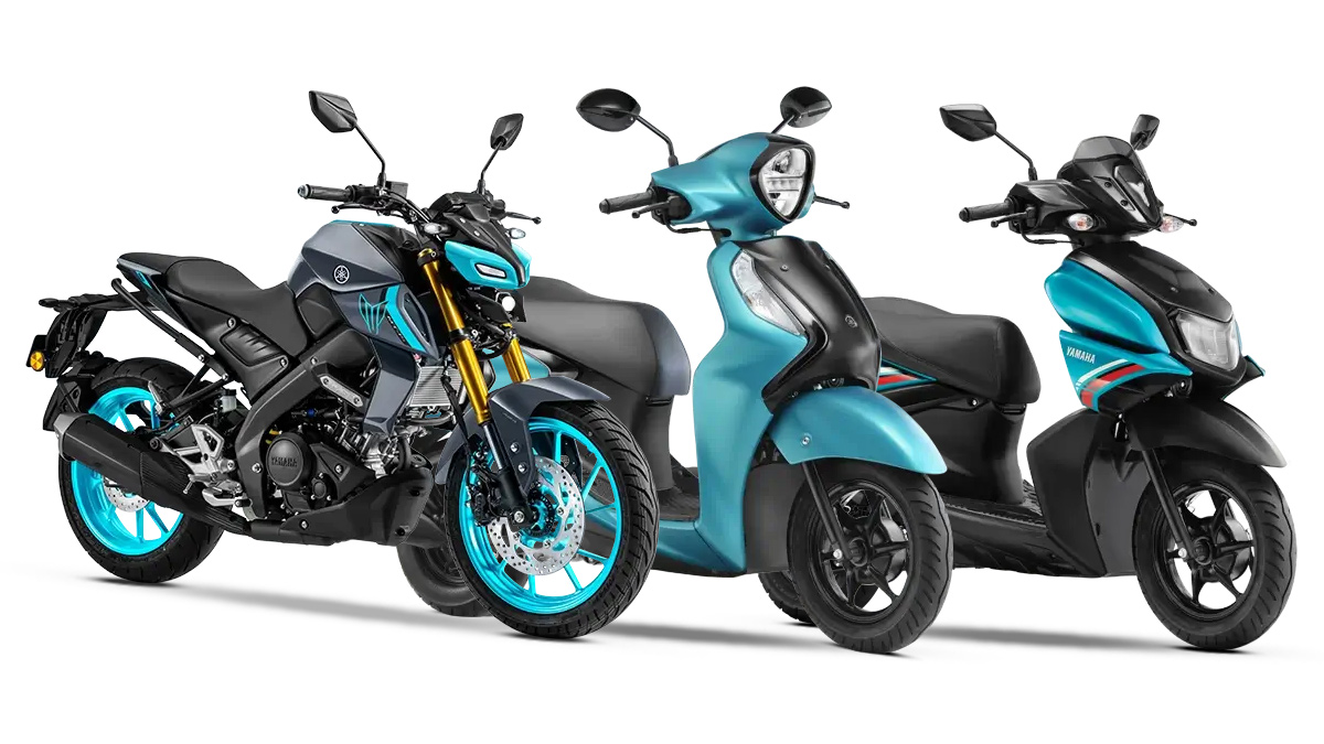 Yamaha Motor Pvt Ltd launches 2024 MT15  Fascino  and RayZR with Vibrant Colours and Sporty Graphics