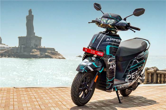 Ampere Nexus Electric Scooter Completes Epic K2K Journey