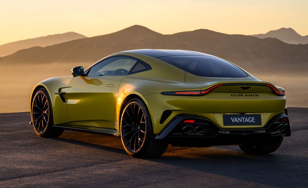 2025 Aston Martin Vantage  Power Boost and Interior Redesign Overview