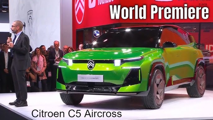 Citroen C5 Aircross Concept Debuts at 2024 Paris Motor Show
