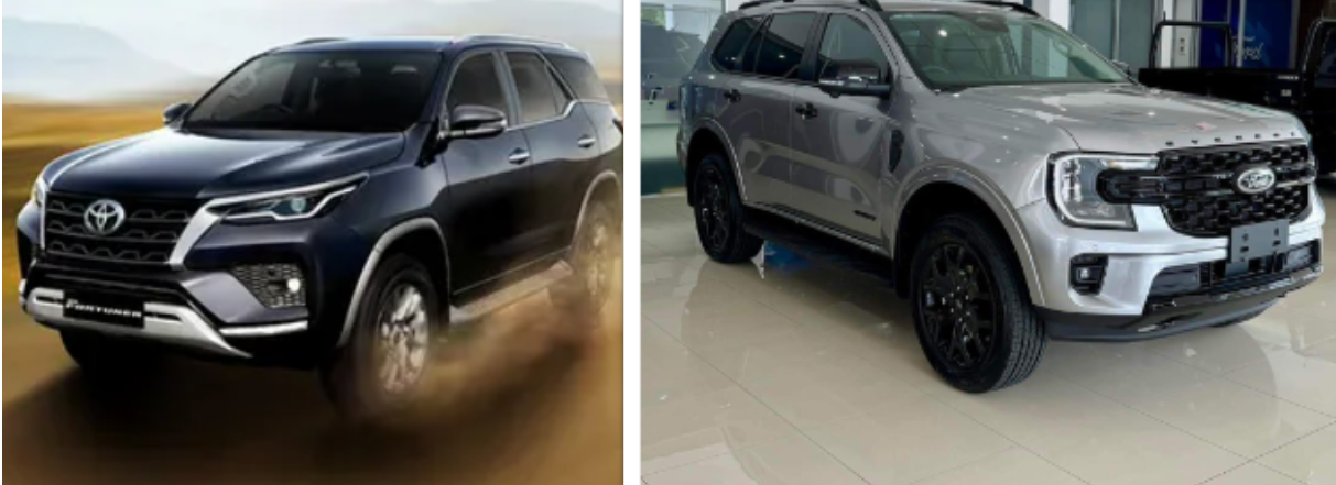 Ford Endeavour vs Toyota Fortuner  Comparing Specifications  Features  and Prices of the Upcoming Competitors in India