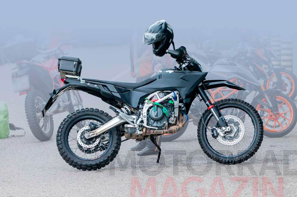 First Sighting of KTM 390 Enduro and 390 Adventure Models Undergoing Testing in India