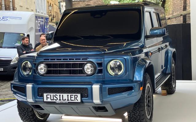 Ineos Reveals All-New Electric 4x4 Model  The Fusilier