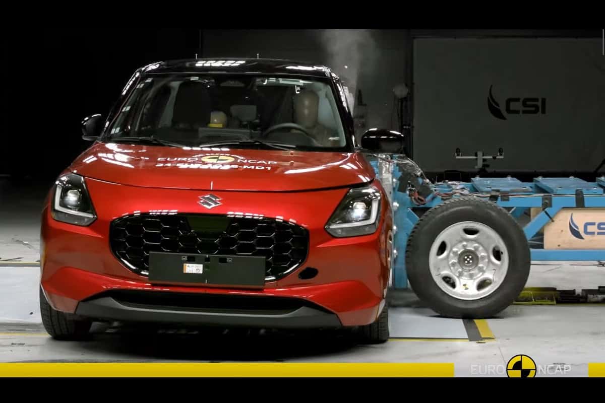 New Suzuki Swift Receives 3-Star Safety Rating from Euro NCAP