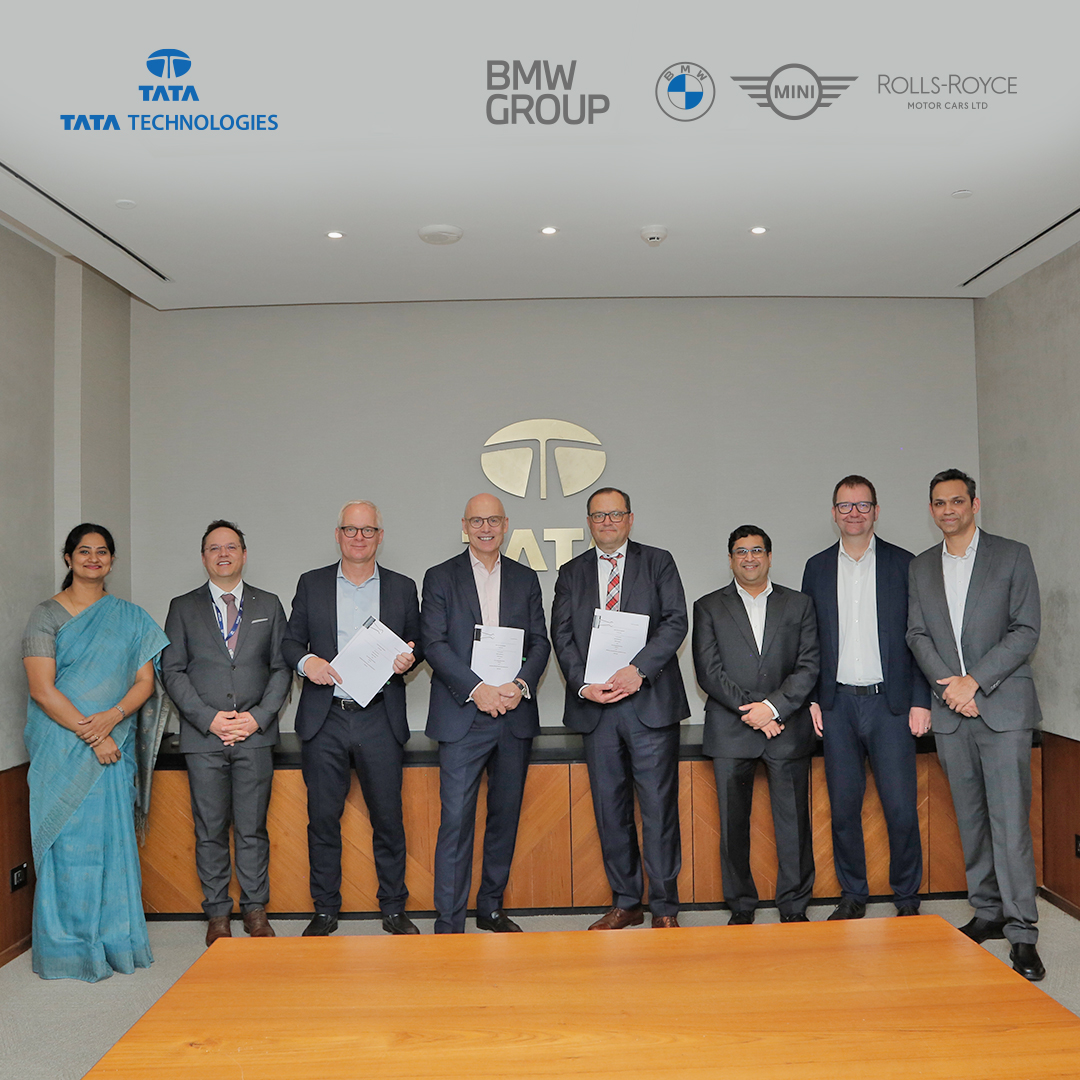 Driving Innovation  BMW Group and Tata Technologies Forge Strategic Partnership