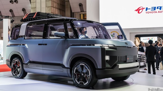 Unveiling of the Toyota X-Van Gear Concept  The Future of Family Adventure MPVs?