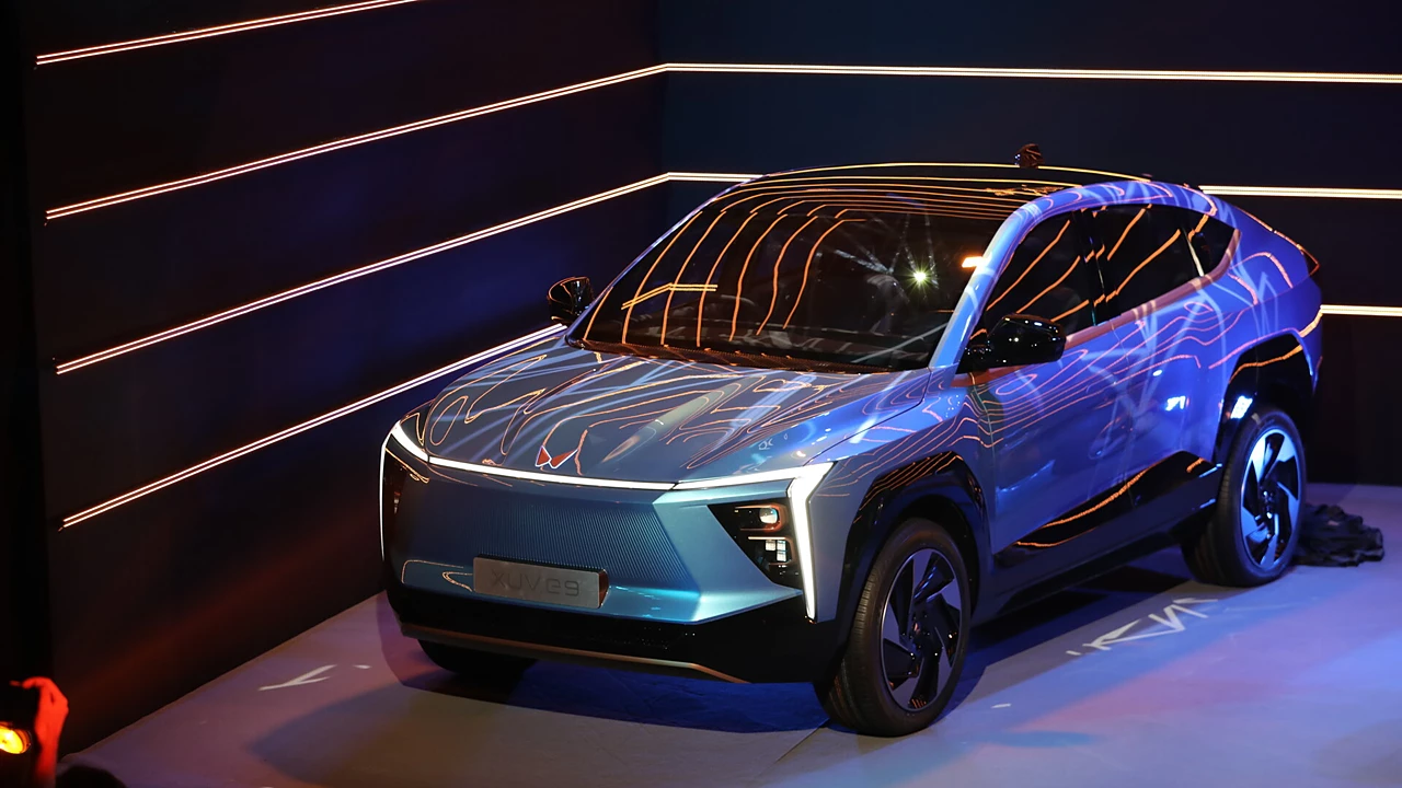 Title Anticipation Grows as Mahindra Patents Design for Next-Gen Electric SUV  XUV.e9  Set to Launch in 2025