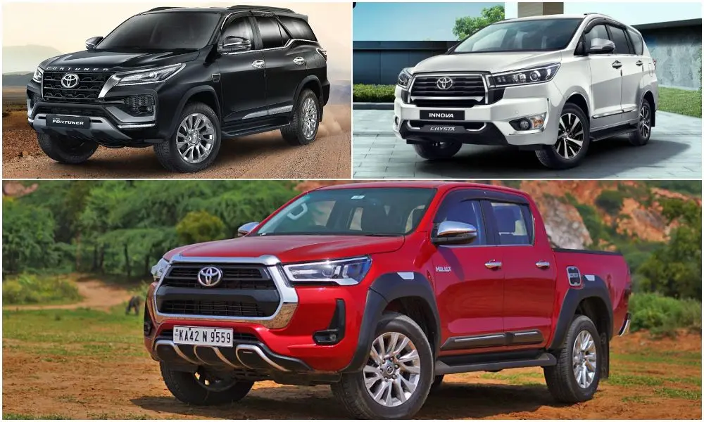Certification Irregularities Suspension of Toyota's Fortuner Crysta and Hilux