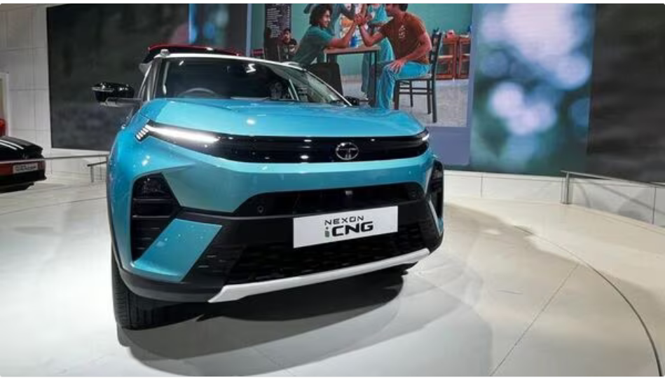 Tata Motors Unveils Nexon iCNG ahead of Bharat Mobility Global Expo 2024