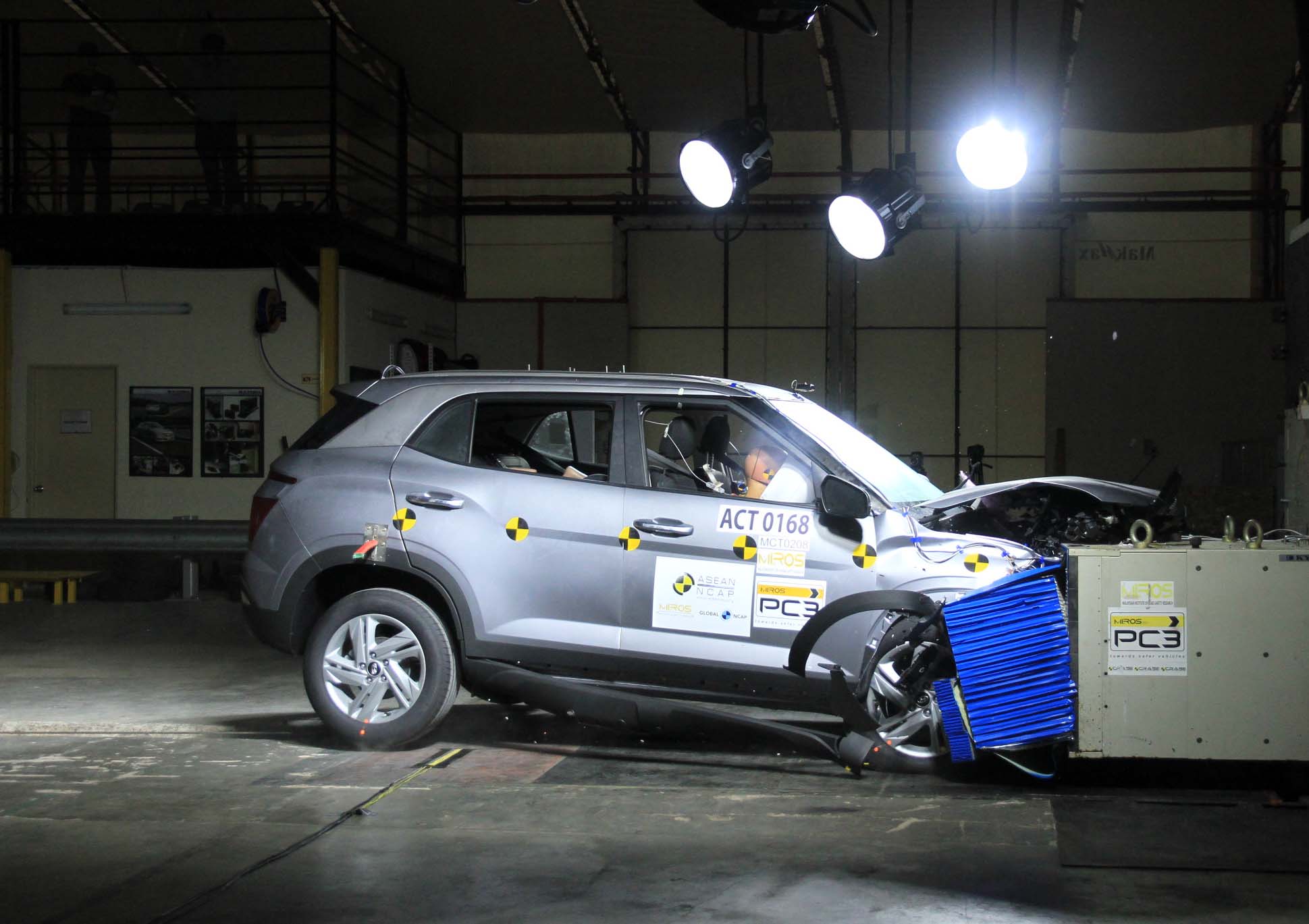 The upcoming Hyundai Creta secures 5 stars at ASEAN NCAP tests.