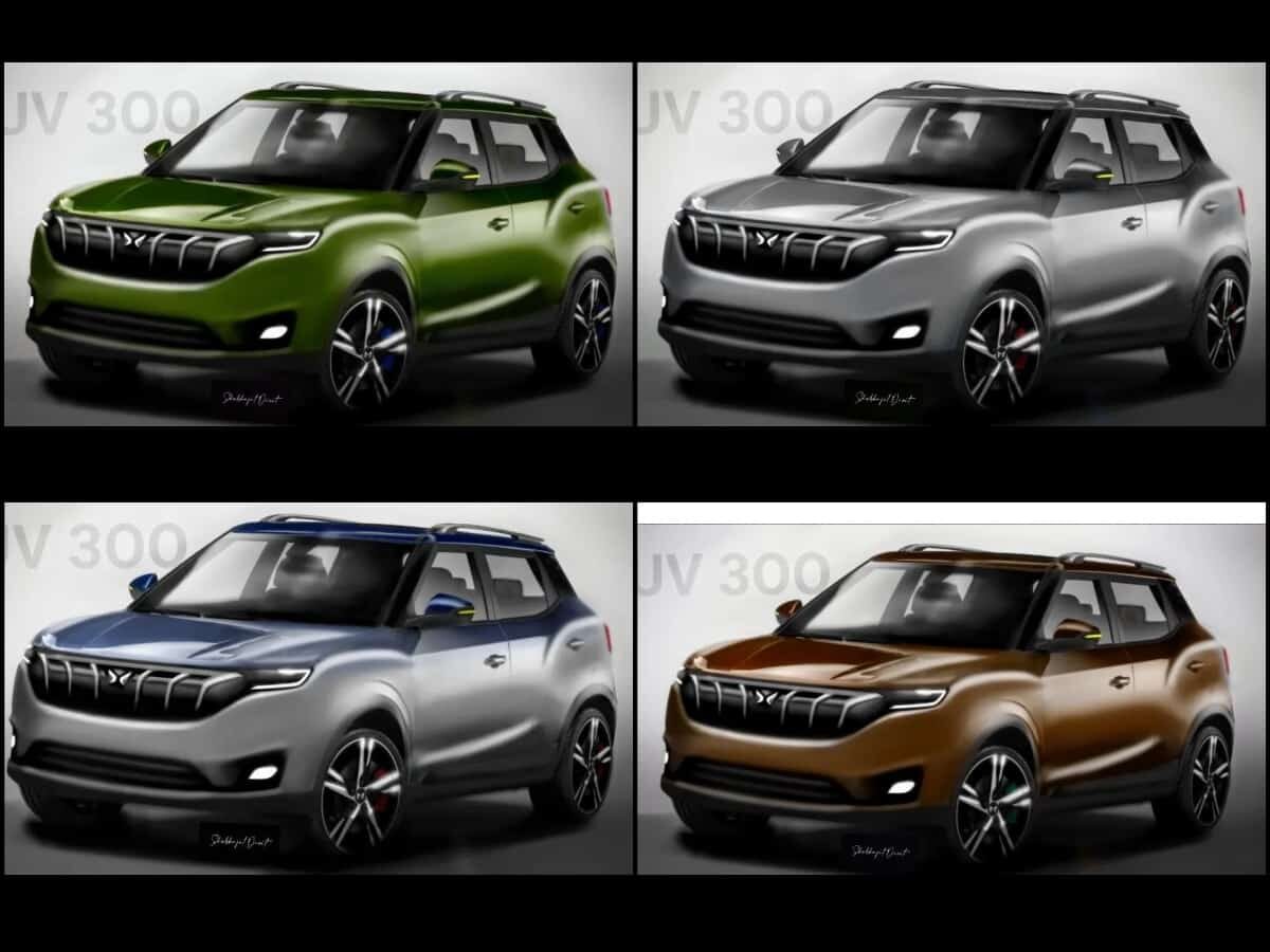 Revamped Mahindra XUV300 Facelift