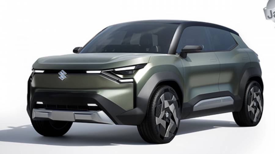 Maruti Suzuki's First Electric SUV eVX to be Produced and Exported from India