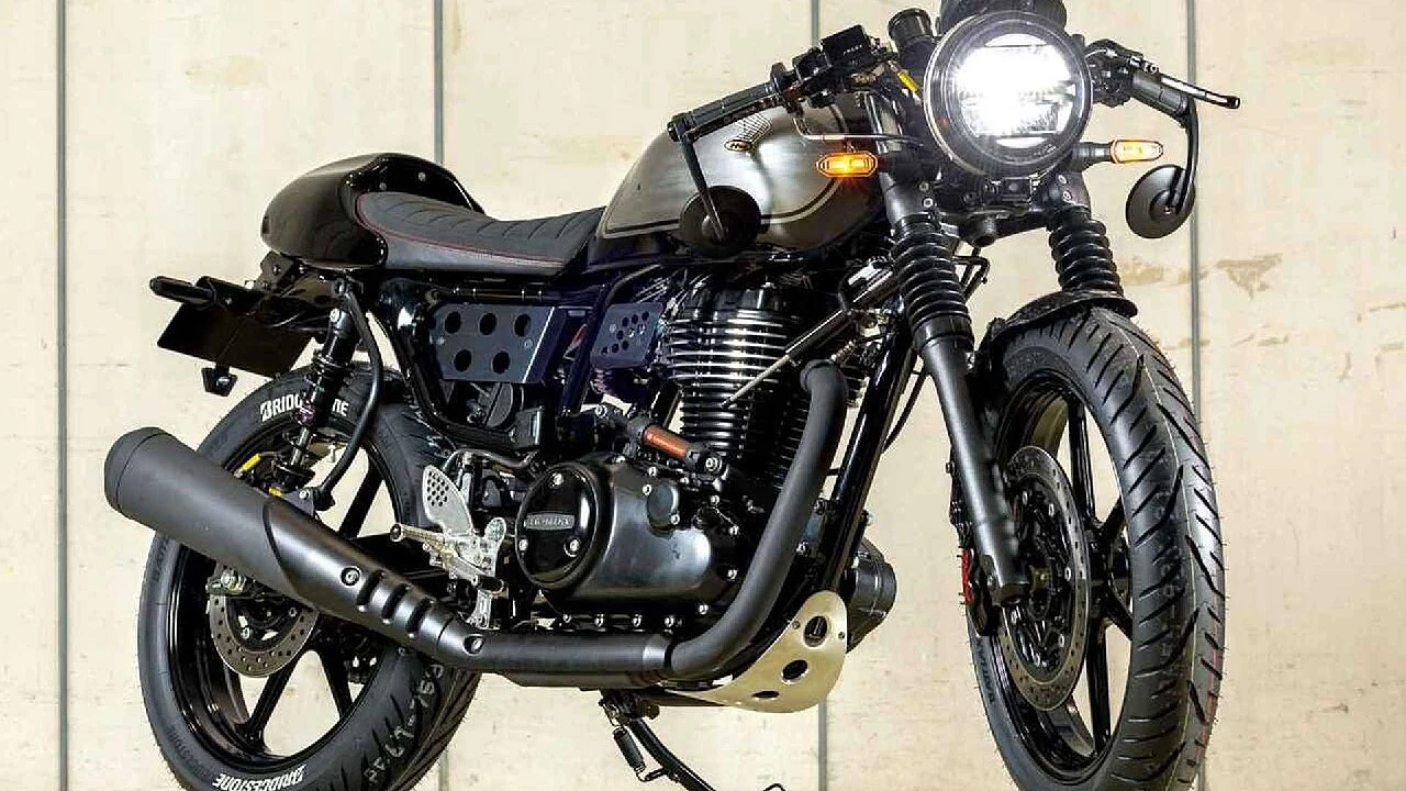 Honda CB350 Cafe Racer showcased to dealers and launched the third motorcycle in their 350cc range.
