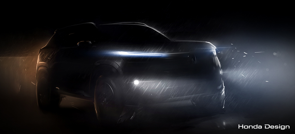 Honda Mid Size SUV Officially Revealed   Expected launch by April 2023.