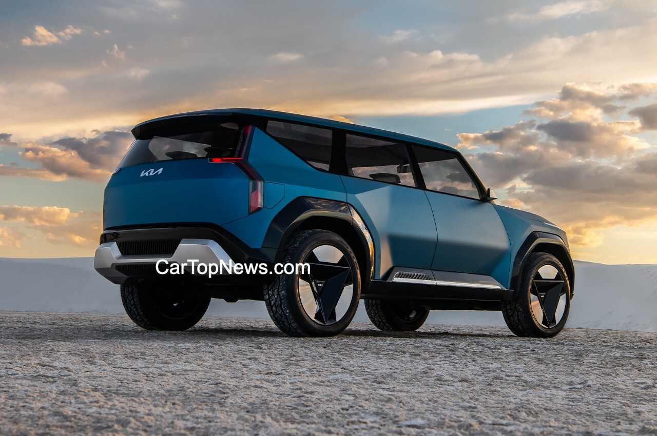 KIA the EV9  WIll be launhced in the first quarter 2023
