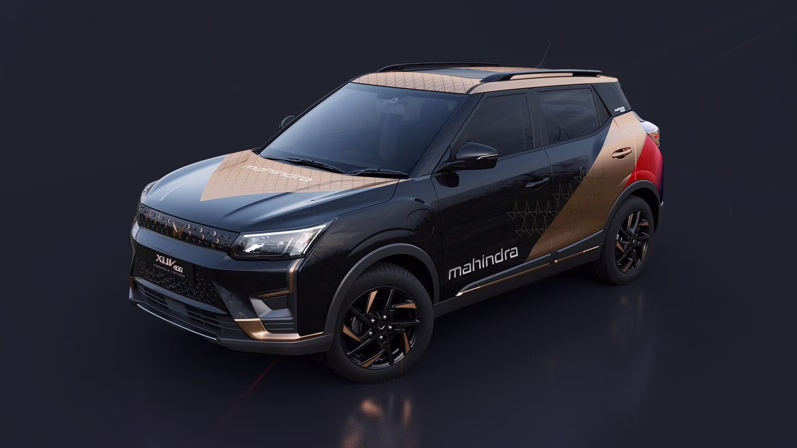 Mahindra XUV 400 formula E variant revealed  Participated in Hydrabaad India Formula E 2023.