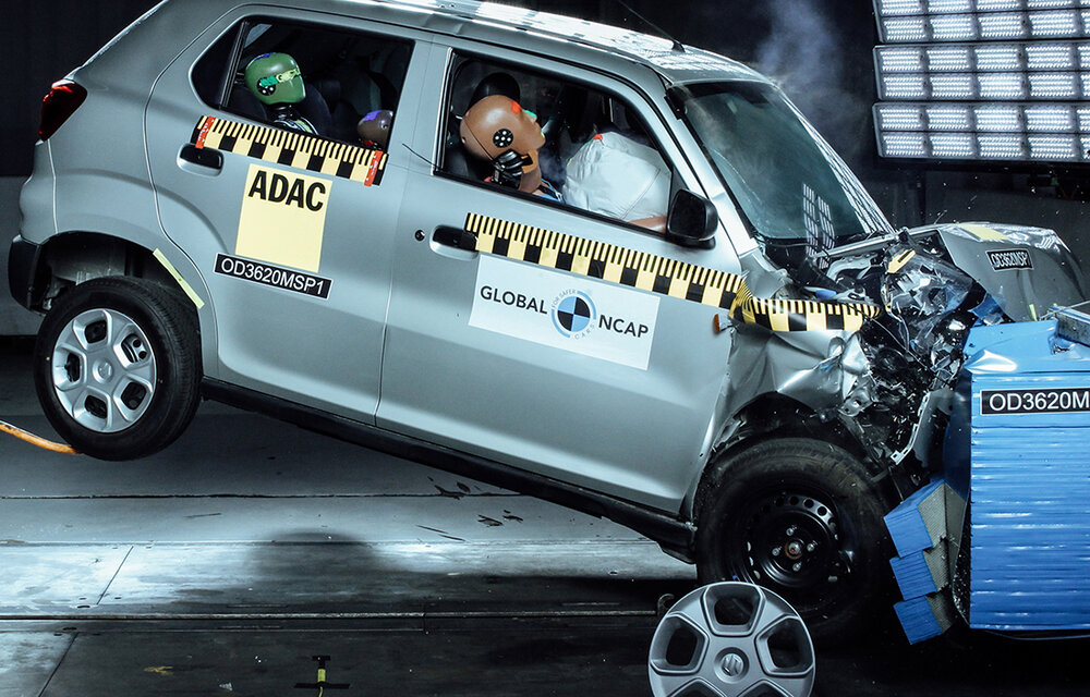 Maruti Swift  S-Presso and Ignis  Results for Global NCAP Crash Testing.