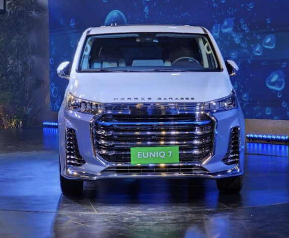 Title  Auto Expo  MG Euniq 7 With hydrogen-powered  Launched in April 2025.