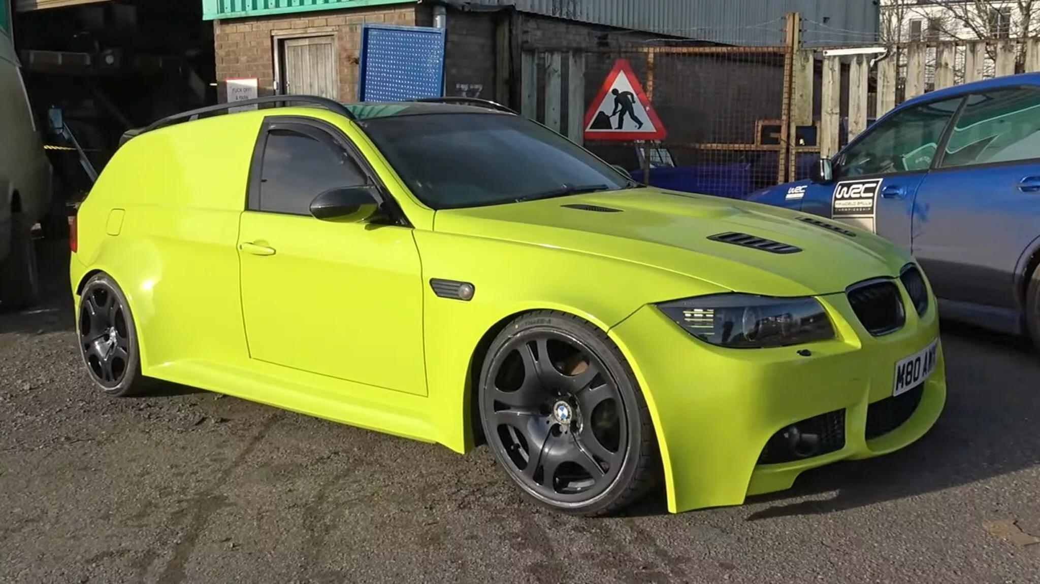 The World’s Only BMW M3 Panel Van A One-of-a-Kind Creation