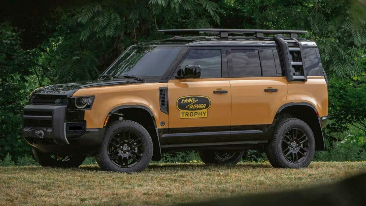 Land Rover Defender 110 Trophy Edition Revealed Camel Trophy Inspired SUV
