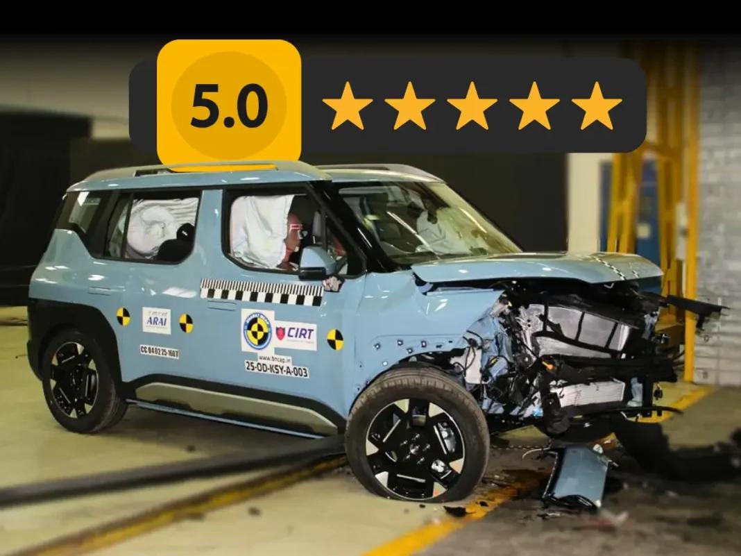 Kia Syros Secures 5-Star BNCAP Safety Rating Setting New Benchmark