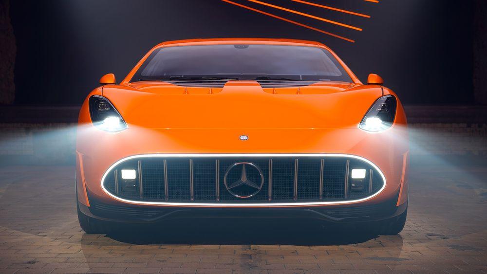 Mercedes AMG GT XX Concept Revealed 1340 HP Electric Flagship Super Sedan