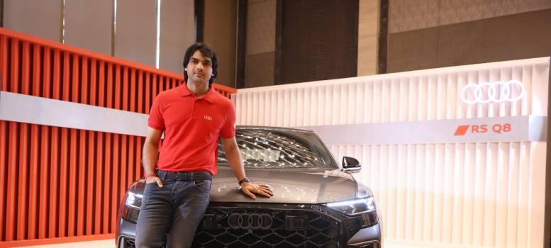Audi India Partners with Neeraj Chopra Olympic Champion Becomes Brand Face of Progress