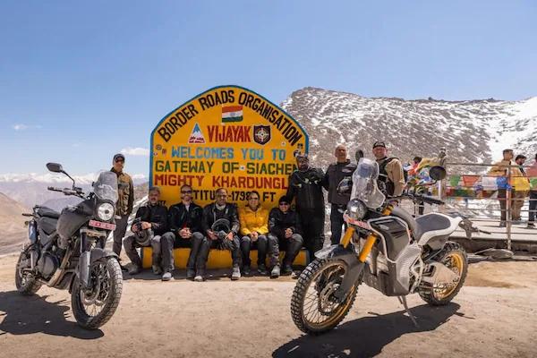 Royal Enfield CEO Tests Himalayan 750 and Electric ADV in Ladakh