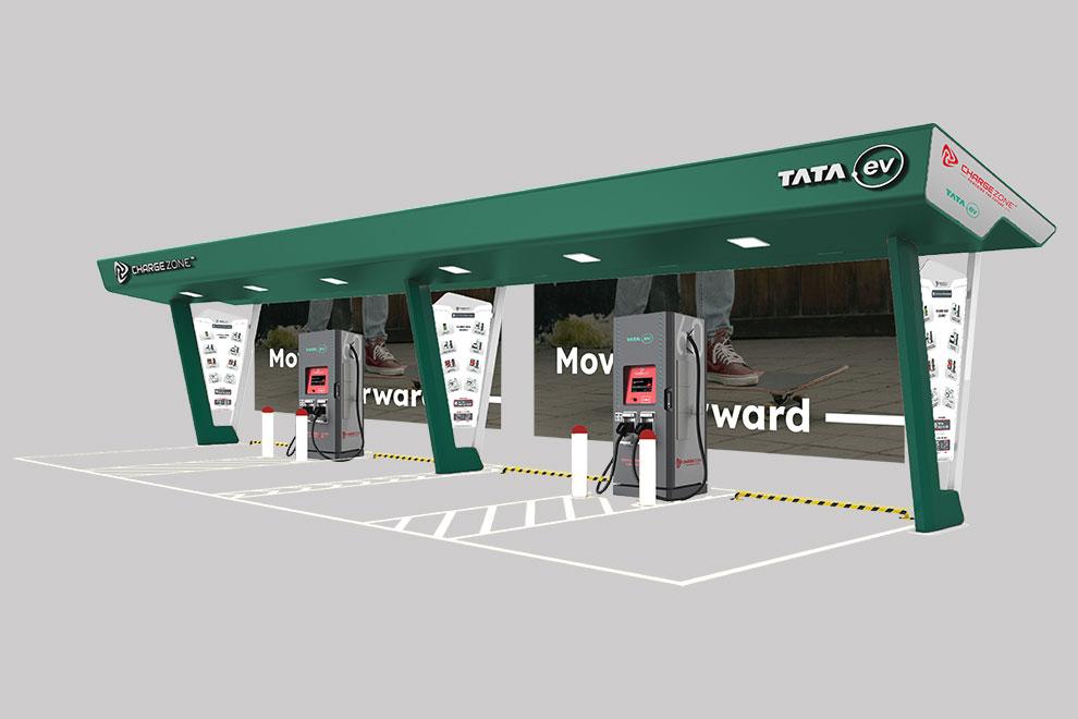 Tata Motors Launches 10 High Speed MegaChargers to Boost EV Travel in India