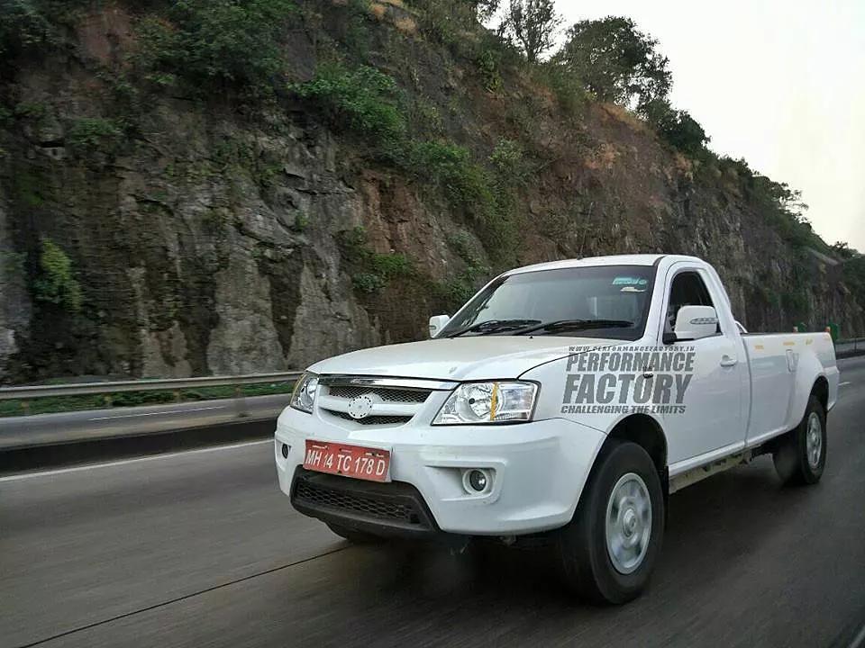 New Tata xenon x2 4x4 spotted in the wild ready to compete