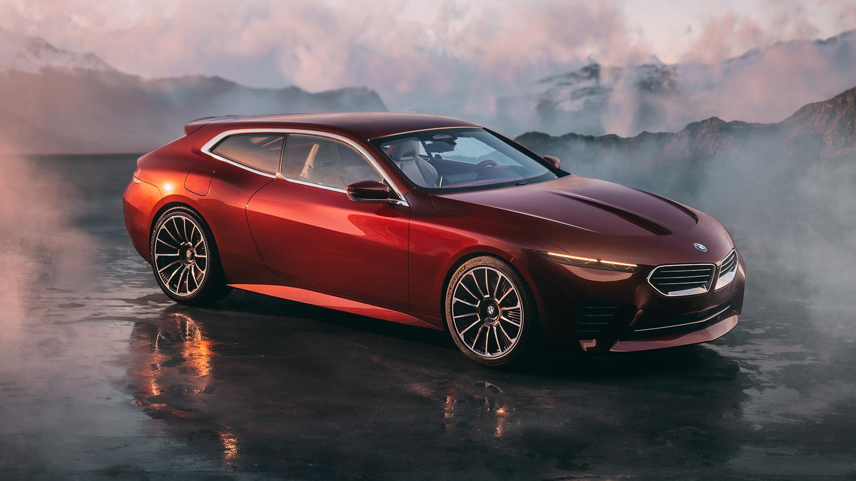 BMW M8 Competition Based Speedtop Shooting Brake Concept Unveiled