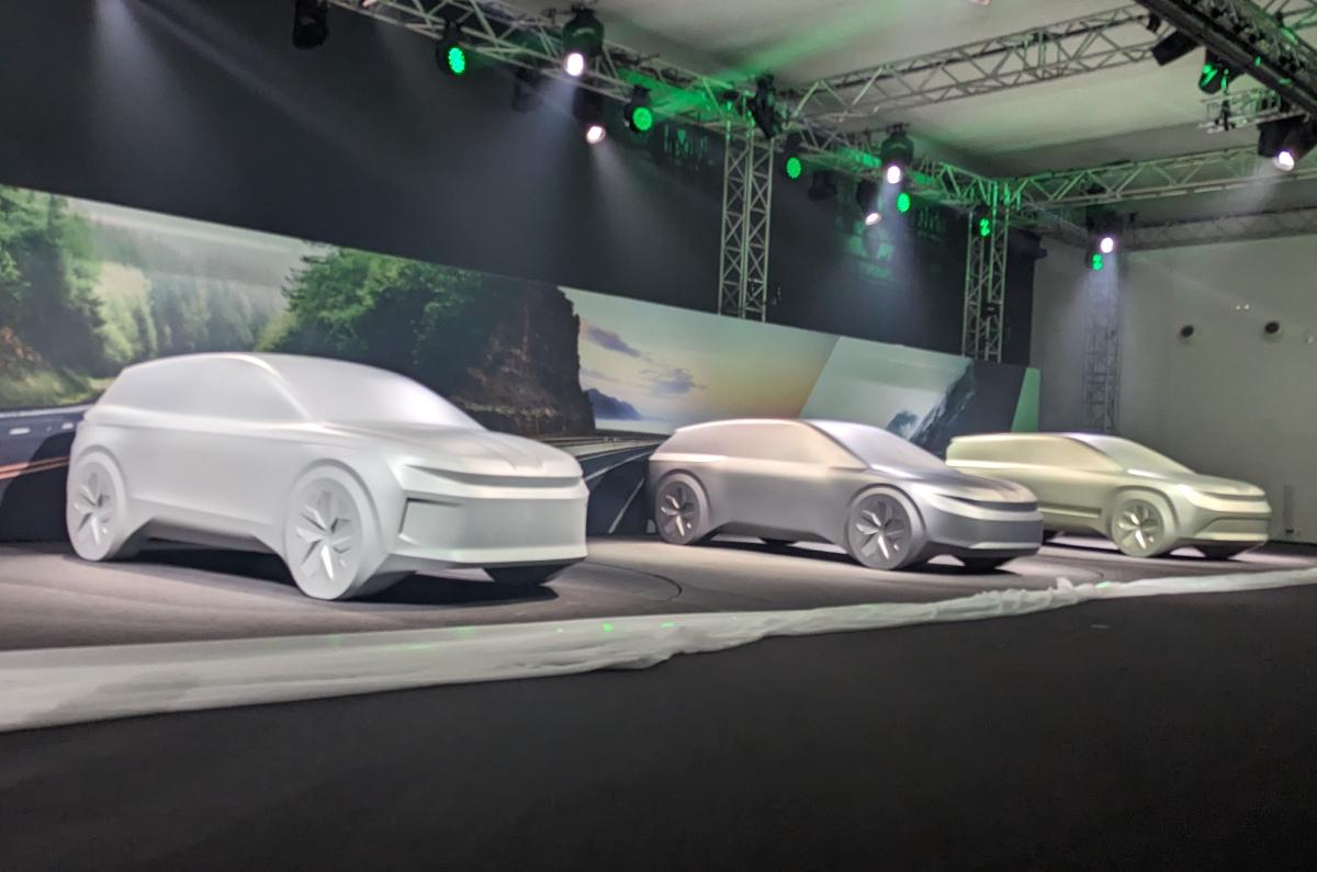 Teaser Preview of Skoda Elroq Electric SUV A Modern Solid Design