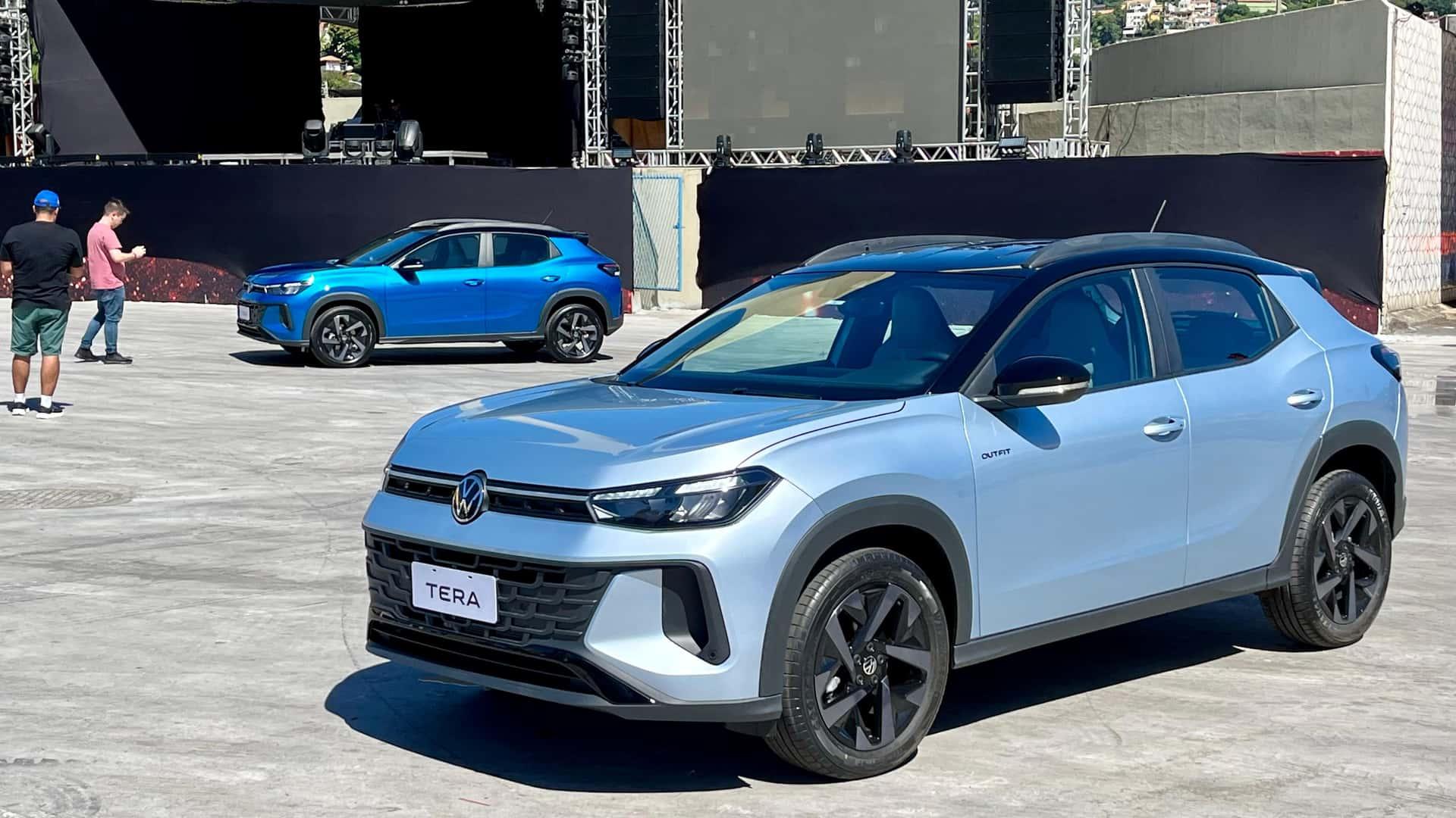 At Rio de Janeiro's Carnival Volkswagen unveiled the Tera SUV